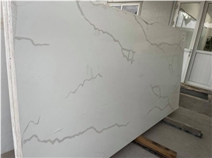 Matchbook Quartz Slab For Kitchen And Bathroom