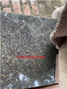Vietnam Galaxy Dark Green Granite Slab 
