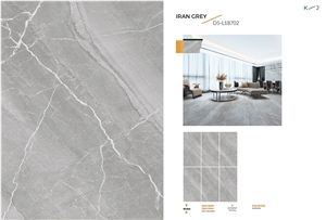Grey Marble Looks Sintered Stone Slabs, Wall Panels