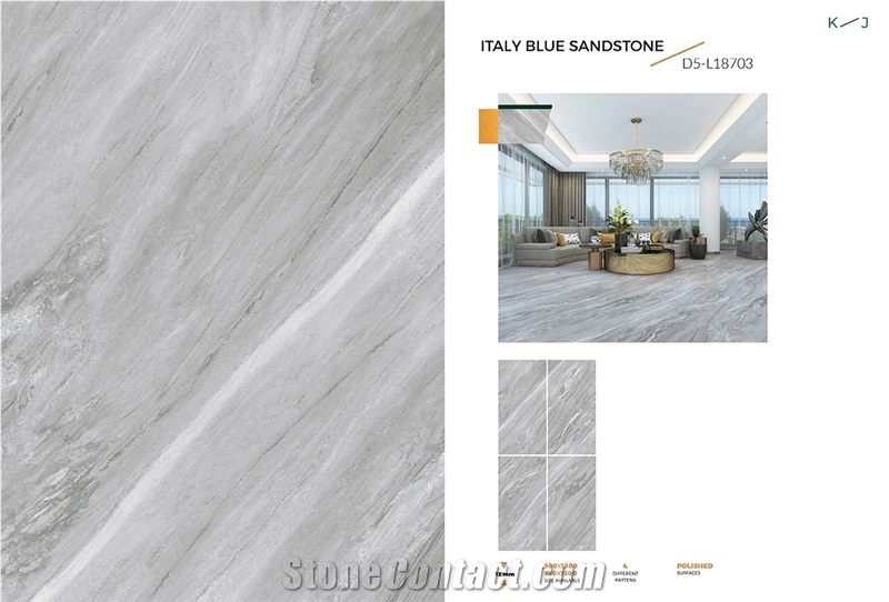 Grey Marble Looks Sintered Stone Slabs, Wall Panels