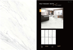 High Abrasive Resistance Glazed Sintered Stone Marble Looks Slabs, Tiles