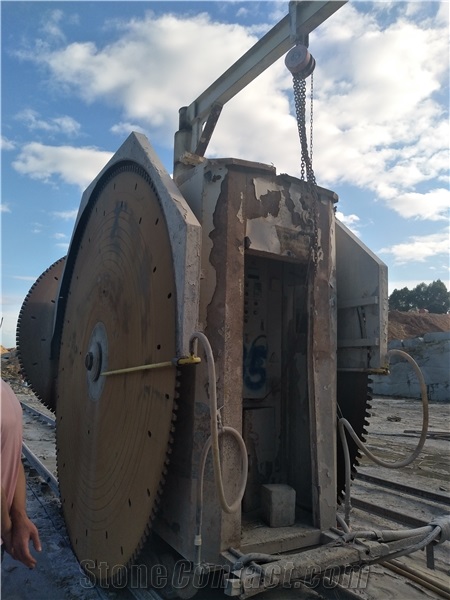 Double Blade Quarry Cutting Machine, Double Blade Mining Machine