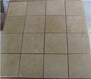 Light Beige Travertine Mosaic Tiles For Bathroom