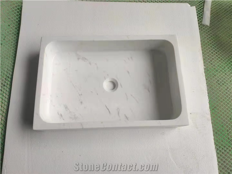 Natural Stone Marble Sinks For Bathroom