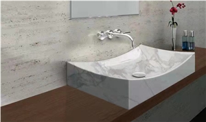 Natural Stone Marble Sinks For Bathroom