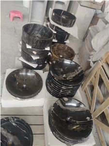 Natural Stone Vessel Bathroom Sinks For Sales