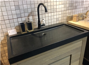 Uniqued Design Rectangular Stone Vessel Sinks