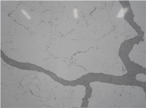 Carrara White Artificial Marble Non-Porous Surface