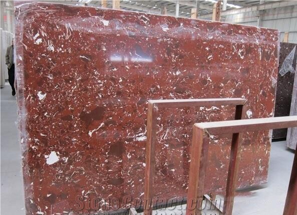 Red Artificial Stone Slab,China Red Quartzmanmade Marble