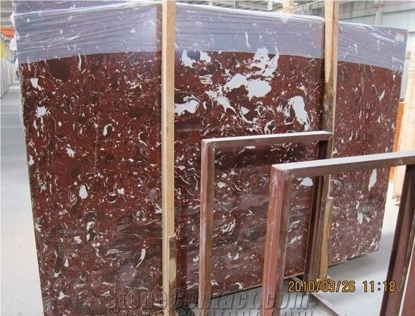 Red Artificial Stone Slab,China Red Quartzmanmade Marble