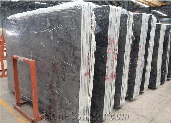 Anatolian Silver Marble Slab, Turkey Grey Marble