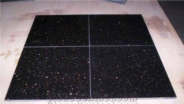 Black Galaxy Star Galaxy  Granite Slabs & Tiles
