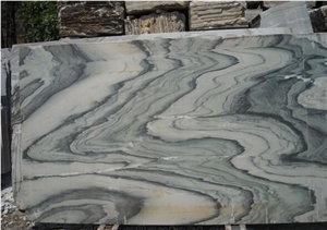 Cipollino Marble Slabs, Green Greece Marble  Slabs 31
