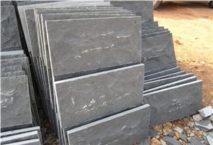Dark Grey Basalt Split Face Slab & Tile, China Grey Basalt Dark Grey Basalt Split Face Slab & Tile, China Grey Basalt