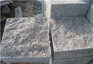 G648 Zhangpu Red Granite Cube Stone Garden Stepping  Pavers