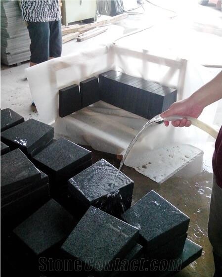 G654 Light Grey Granite Pavers And Tile Cube Stone & Pavers