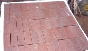 G666 Shouning Red Porphyry Flooring Paving  Granite Tiles