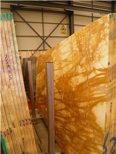 Giallo Siena Marble Slab, Italy Yellow Marble Slabs