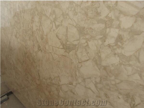 Golden Cappucino Marble Slabs, Beige Turkey Marble Slabs