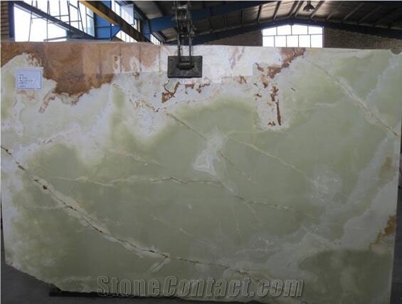 Green Onyx Slabs, Persian Green Onyx Slabs 22