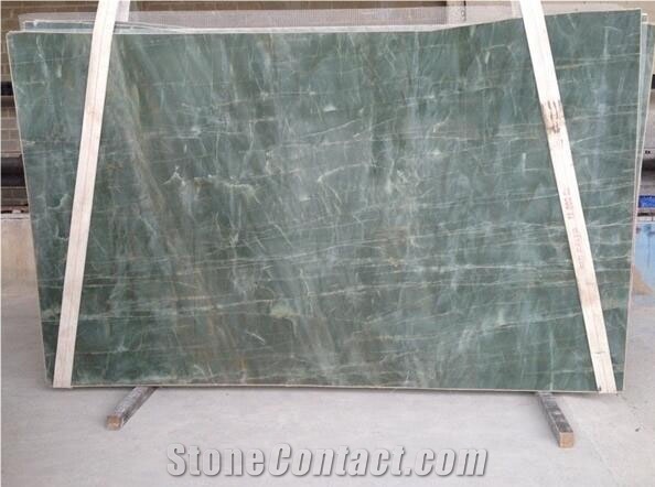 Lake Placid Quartzite, Emerald Green Quartzite Slabs