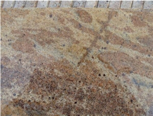 Madura Gold Granite Flooring Tiles, Yellow Granite Slabs