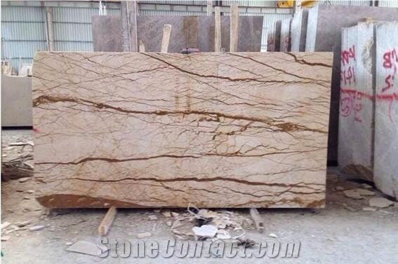 New Sofitel Gold Beige Marble Slab & Tile
