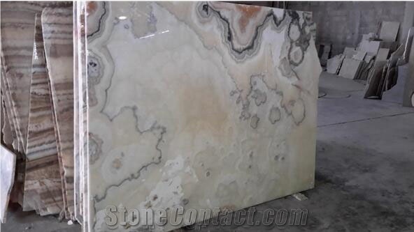 Onyx Slabs White Exotic, White Mexico Onyx Slabs 1203