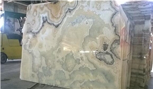 Onyx Slabs White Exotic, White Mexico Onyx Slabs 1203