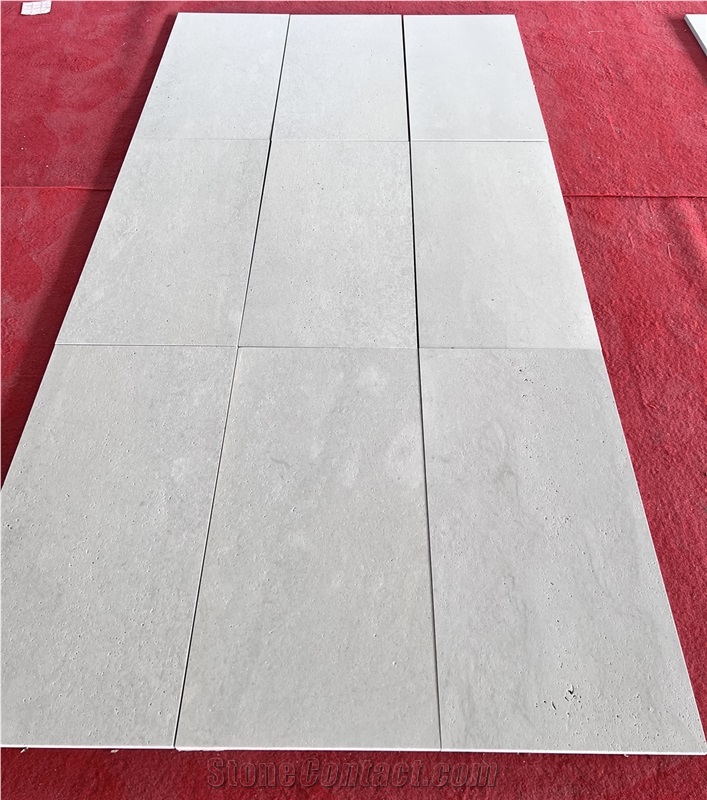 Silver Sandblasted Travertine Travertino  Tiles  60X60 30X60
