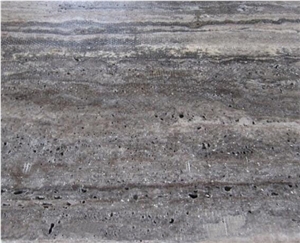 Silver Travertine-Slab, Persian Silver Travertine
