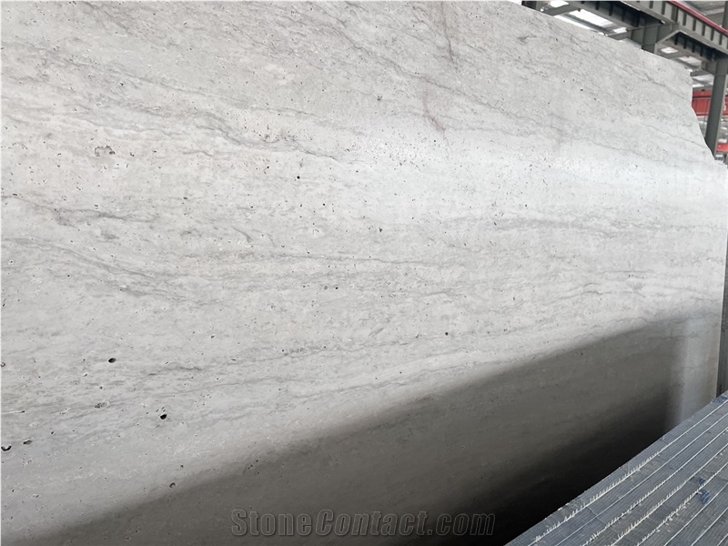 Silver  Travertine Slabs Lastre Di Travertino  Slabs &Tiles