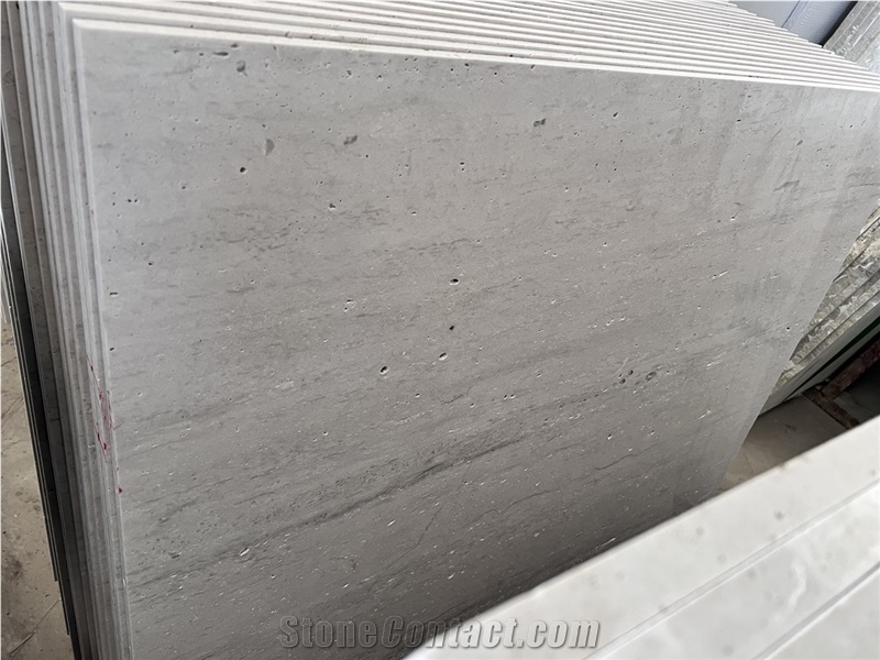 Silver  Travertine Slabs Lastre Di Travertino  Slabs &Tiles