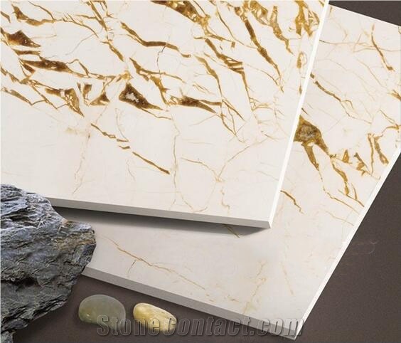 Sofitel Gold Marble Slabs & Tiles, Turkey Beige Marble
