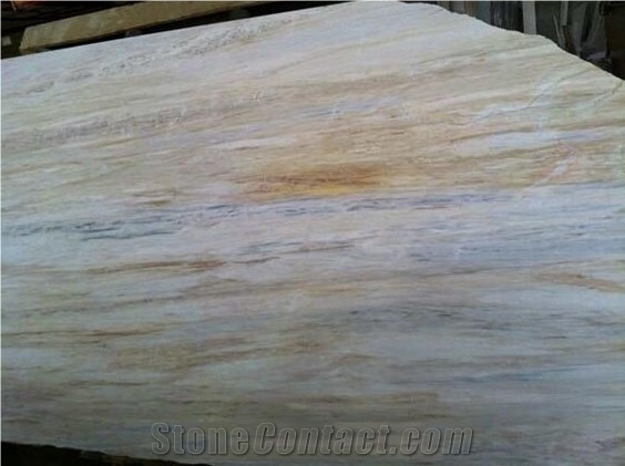 White Marble Wood Grain  Slabs Viet Nam Floor Covering Tiles