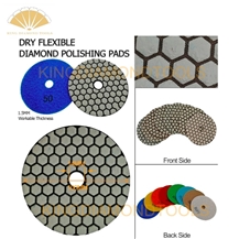 100Mm Diamond Dry Polishing Pad For Granite Marble
