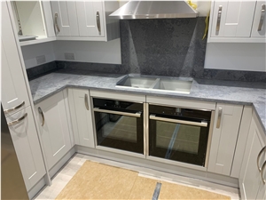 Prefab Quartz Kitchen Countertops Artificial Stone Worktops