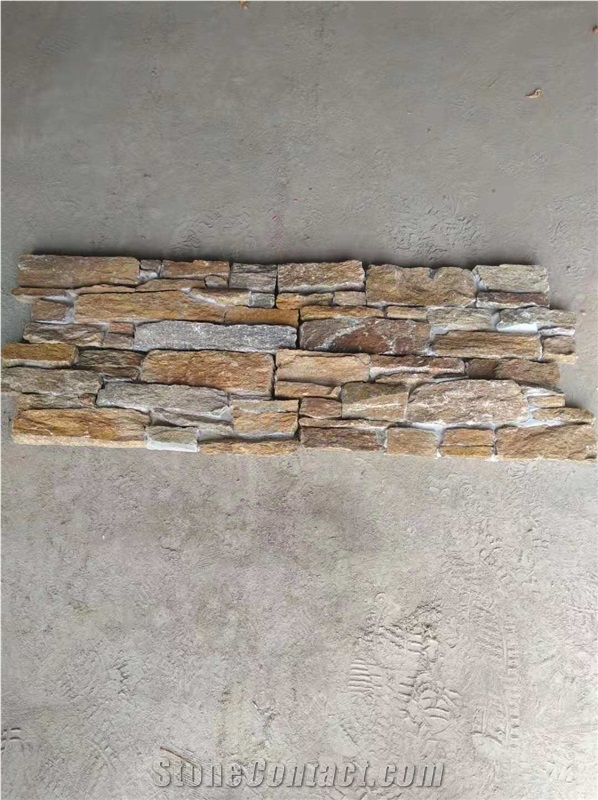 Feature Stone Wall Cladding Panel Quartzite Ledge Culture