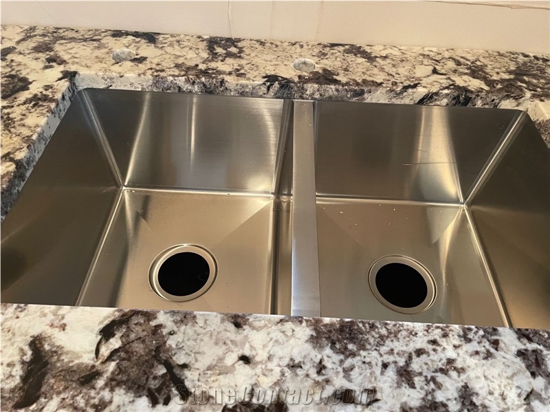 L Shape Granite Kitchen Countertop Delicatus Peninsula Top