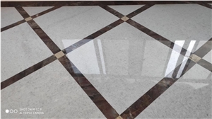 Marble Floor Tile Dolomite Stone Tile Thassos Floor Pattern