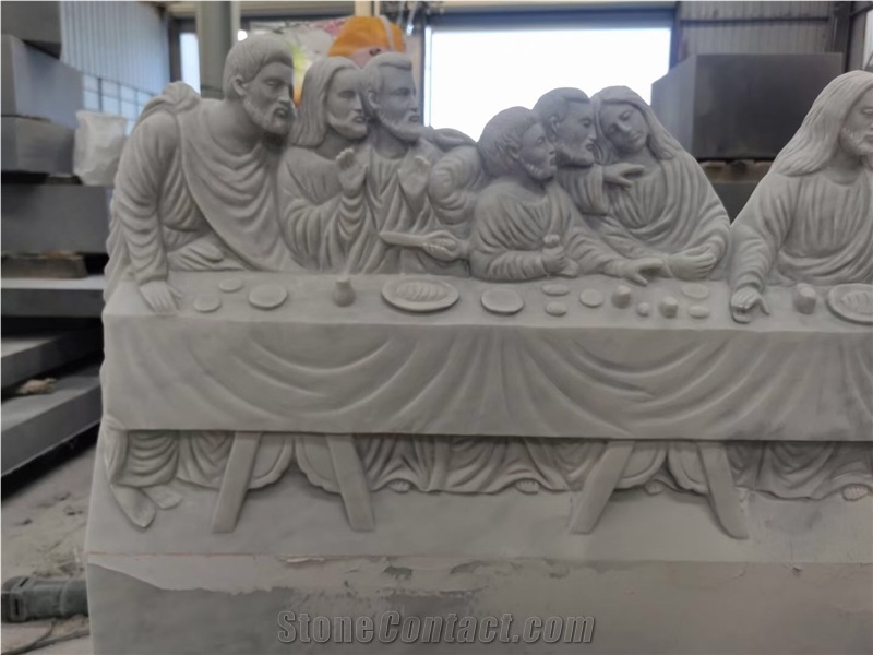 Marble Human Statue Sculpture Stone Jesus Rekigious Statue