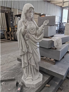 Marble Stone Human Garden Sculpture Modern Landscape Statues