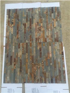 Stacked Stone Ledger Veneer Quartzite Wall Cladding Panel