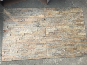 Stacked Stone Ledger Veneer Quartzite Wall Cladding Panel