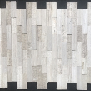 Stacked Thin Stone Wall Cladding Veneer Marble Ledger Stone