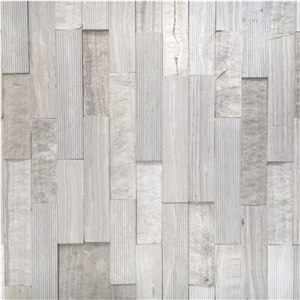 Stacked Thin Stone Wall Cladding Veneer Marble Ledger Stone
