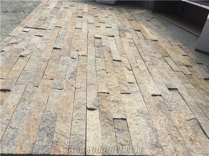 Stone Feature Wall Cladding Panel Rusty Slate Culture Stone