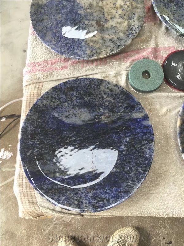 Stone Jar Granite Steak Azul Bahia Pizza Stone Serving Plate