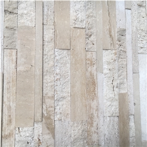 Stone Ledger Feature Panel Travertine Wall Cladding Veneer