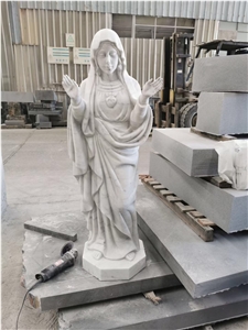 Stone Modern Jesus Scupture Marble Angel Memorial Statue